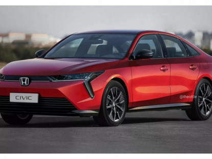 Giao thông - Honda Civic thế hệ mới lộ ảnh phác thảo
