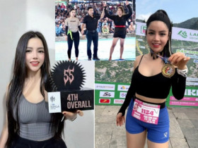 Người đẹp gym và chạy bộ 