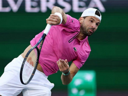 Thể thao - Nóng bỏng tennis Miami Open: Tsitsipas đi tiếp, Dimitrov thua trận chiến 3 set