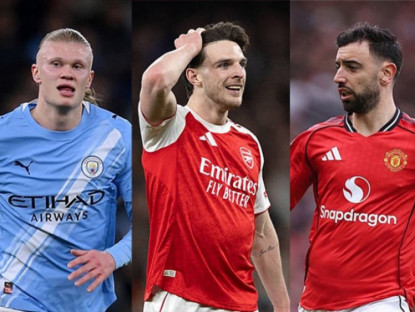 Thể thao - Fernandes được bầu chọn hay nhất Ngoại hạng Anh, trên tầm Haaland &amp; Rice