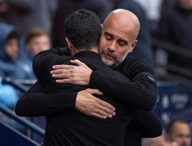 Chung kết Arsenal - Man City: Ngày bị Arteta lật đổ sẽ là ngày Pep "gác kiếm"? - 3