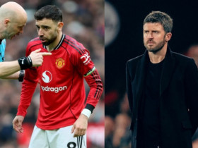 Fernandes tỏ thái độ với HLV Carrick, 