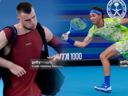 Thể thao - Rực lửa tennis Miami Open: Ruud thua sốc, Jack Draper sớm "gãy cánh"