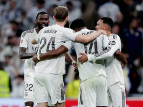 Nóng bảng xếp hạng La Liga: Real thắng sát nút derby Madrid, còn kém Barca mấy điểm?