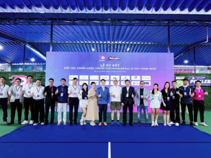 Thông tin doanh nghiệp - Pickleball D-Joy Tour 2026: Khẳng định vị thế quốc tế của thể thao Việt Nam