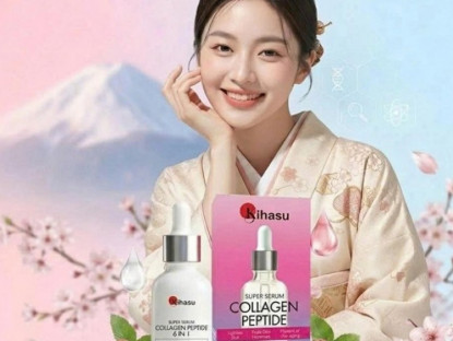 Thông tin doanh nghiệp - Serum Collagen Peptide Nhật 6in1 Kihasu: “Cú hích” hỗ trợ làm chậm lão hóa, đánh thức làn da sáng mịn
