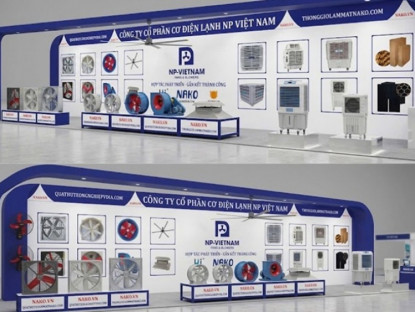 Thông tin doanh nghiệp - NP Việt Nam ra mắt 'siêu giải pháp' làm mát công nghiệp tại VietBuild Hà Nội 2026