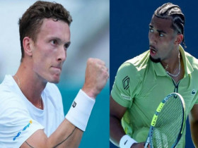 Video tennis Lehecka - Arthur Fils: Hoàn toàn áp đảo, ghi danh chung kết (bán kết Miami Open)
