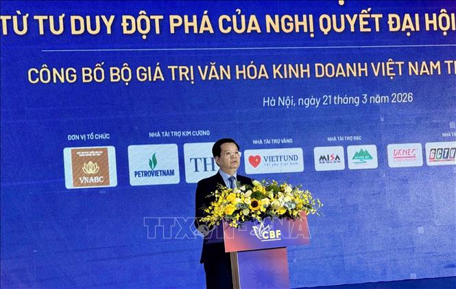 Phó Thủ tướng Mai Văn Chính: Văn hóa kinh doanh là tài sản quý, bền vững của doanh nghiệp - 1