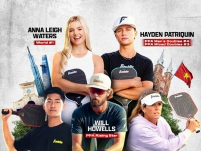 Thông tin doanh nghiệp - Pickleball thế giới “đổ bộ” TP.HCM: Cơ hội đối đầu tay vợt số 1 Anna Leigh Waters