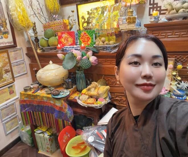 Chiêm ngưỡng mâm cỗ cúng ông công ông Táo của sao Việt: Người cầu kỳ gần chục món, người giản đơn - 1