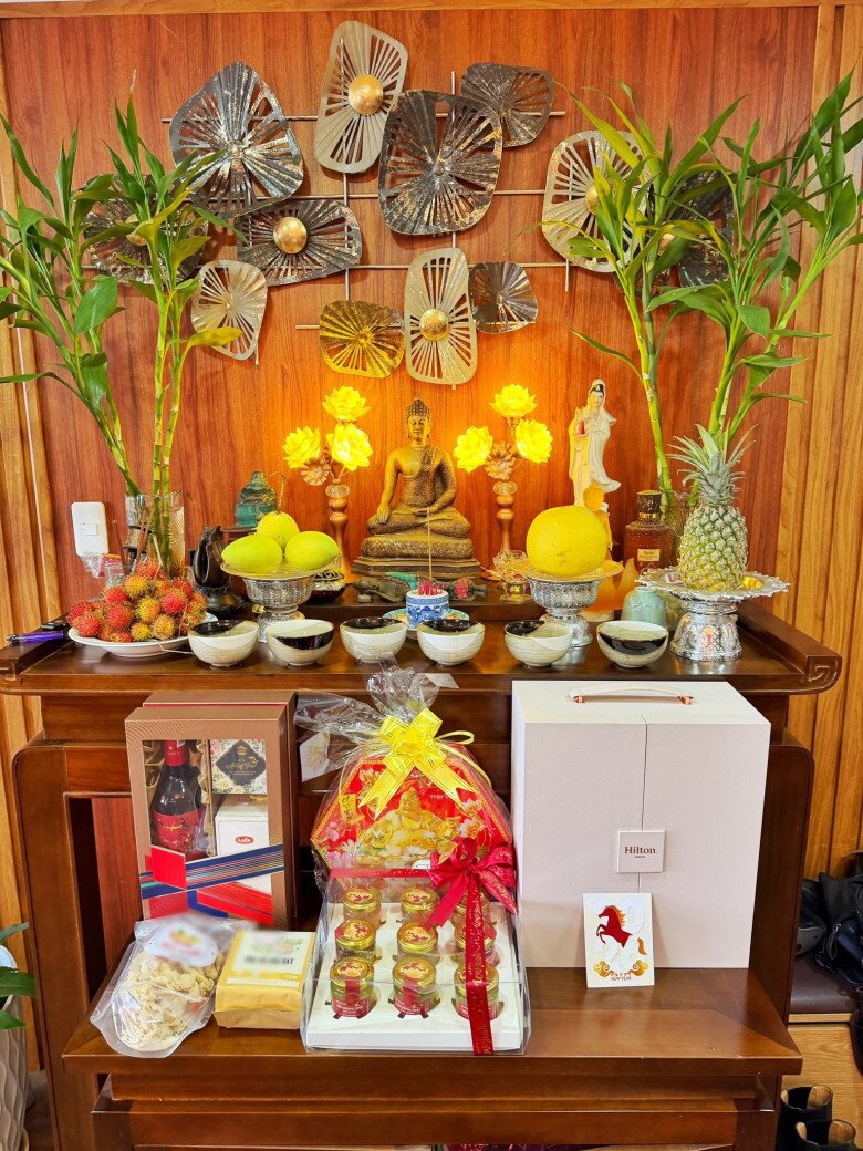 Chiêm ngưỡng mâm cỗ cúng ông công ông Táo của sao Việt: Người cầu kỳ gần chục món, người giản đơn - 5