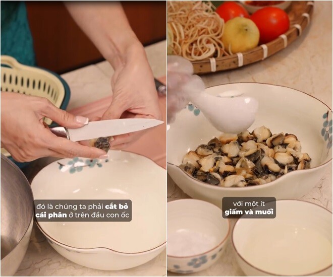 Hoa hậu Hà Kiều Anh làm món đặc sản, Quang Linh và dàn sao Việt xuýt xoa nhưng vợ Bình Minh lại "trách" - 5