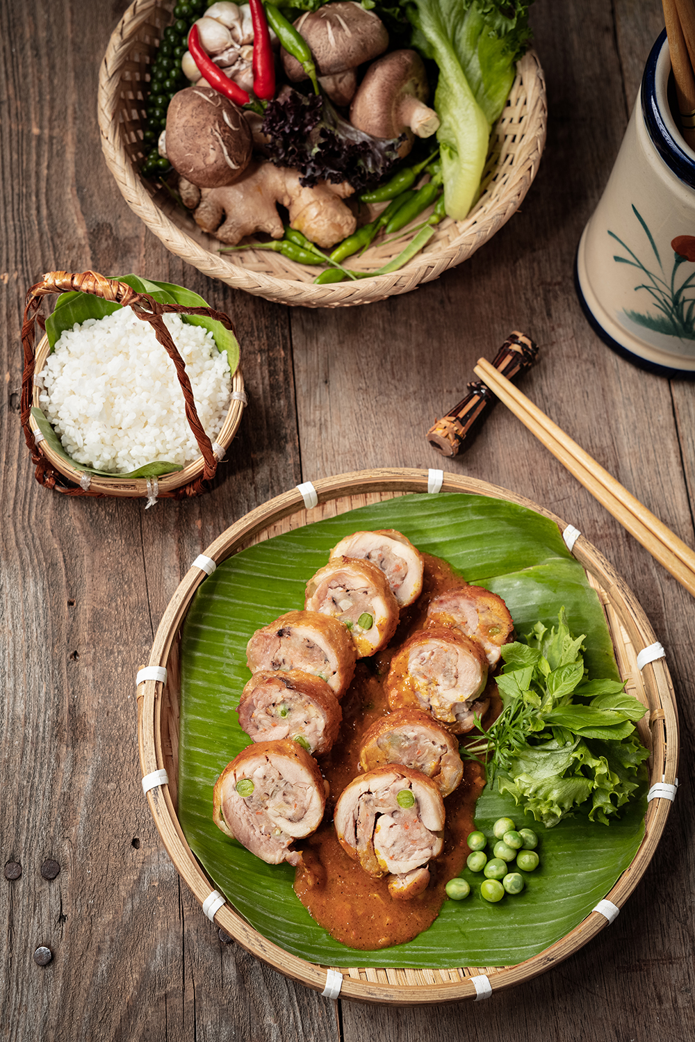 Tết là về nhà và cùng nhau nấu món Gà Mỹ cuộn nấm xốt cà ri thật ngon - 3