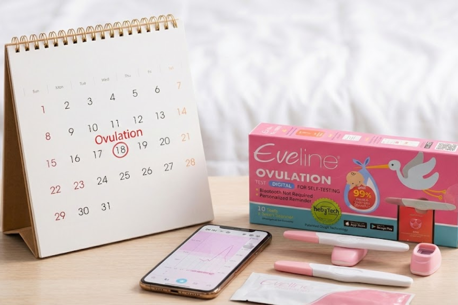 App tính ngày rụng trứng miễn phí Eveline - giúp nắm bắt thời điểm "vàng" đón con yêu - 1