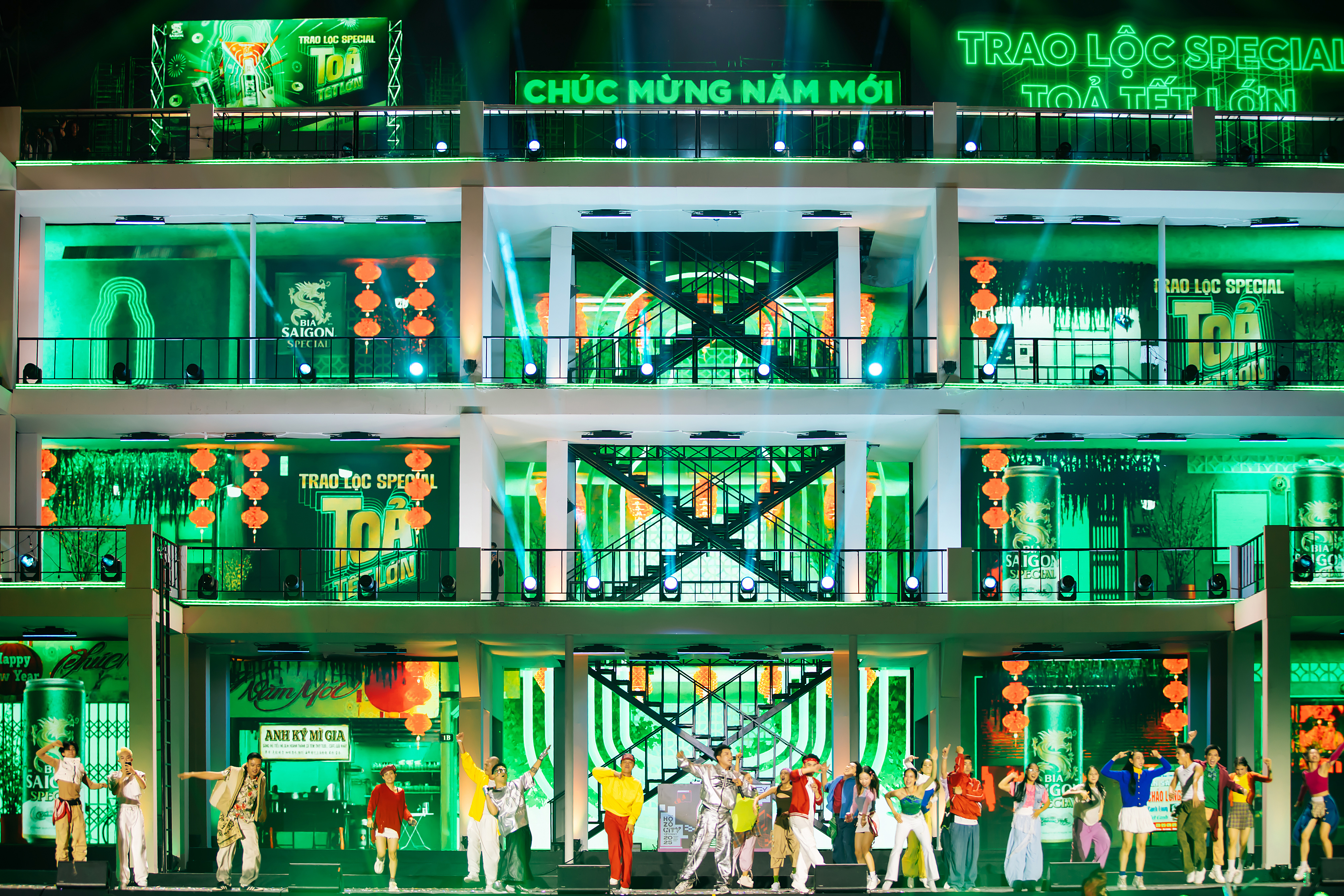 Bùng nổ dấu ấn từ bia Saigon Special tại HOZO CITY TẾT FEST - 2