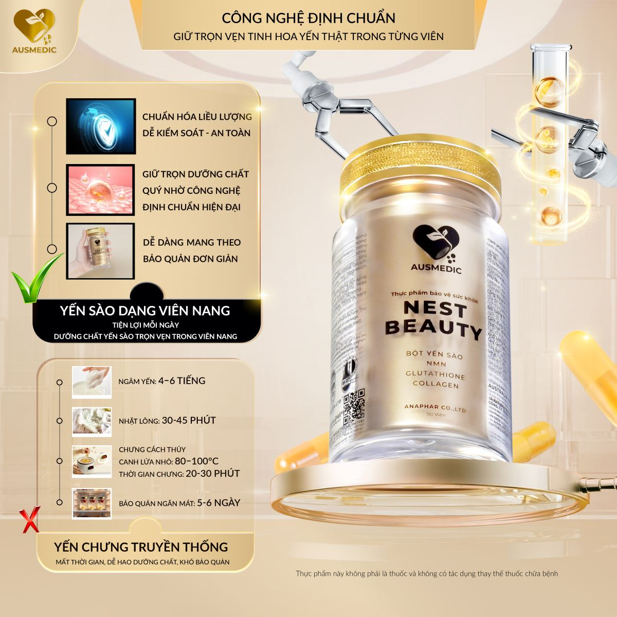 Viên uống Ausmedic có tốt không? Góc nhìn từ chất lượng và an toàn - 2