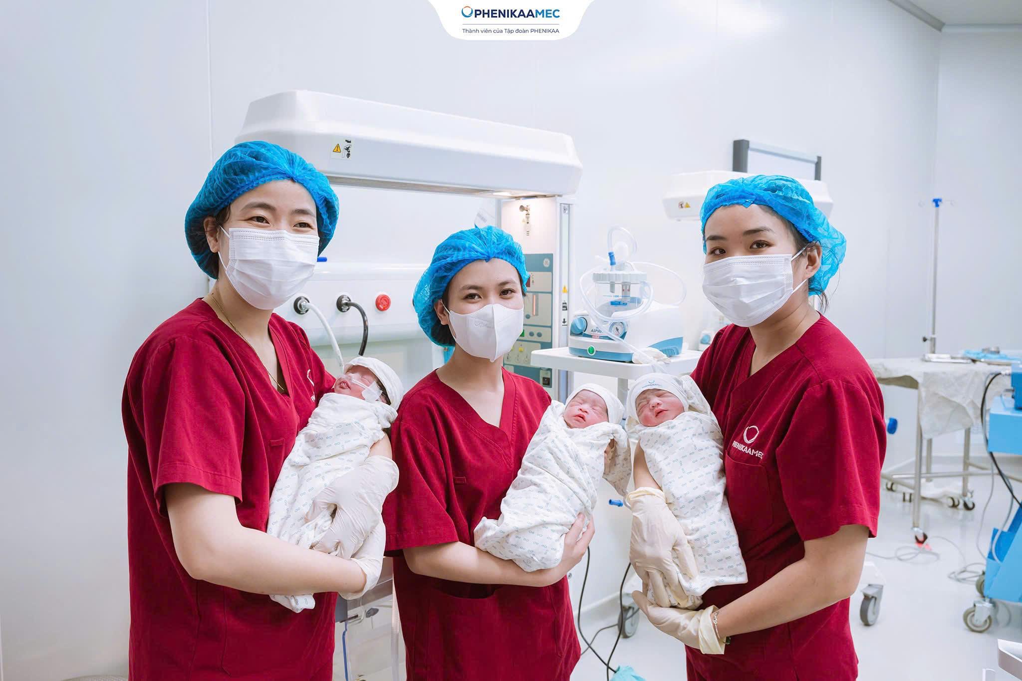 Ca sinh ba nguy cơ cao “hiếm gặp” tại PhenikaaMec: Gây mê hồi sức quyết định thành công toàn diện - 4