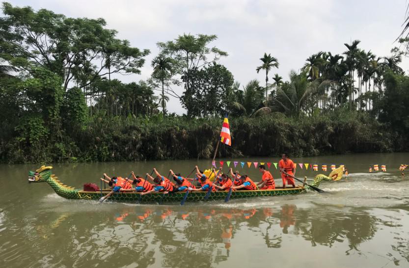Hải Phòng: Sôi nổi Lễ hội đua thuyền rồng truyền thống trên sông Hòn Ngọc - 1