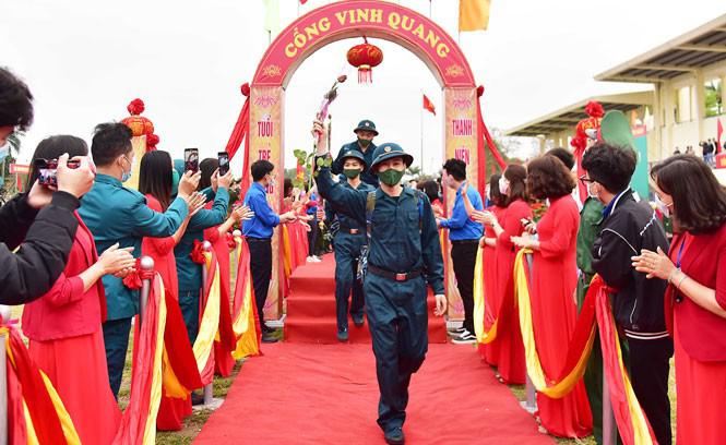 Lễ giao, nhận quân năm 2021 tại Hà Nội: Ngày hội tòng quân - 1