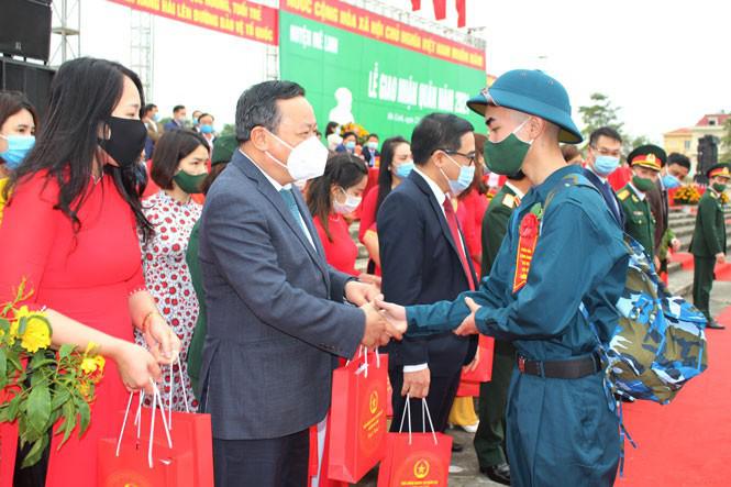 Lễ giao, nhận quân năm 2021 tại Hà Nội: Ngày hội tòng quân - 5
