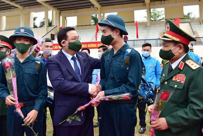 Lễ giao, nhận quân năm 2021 tại Hà Nội: Ngày hội tòng quân - 2