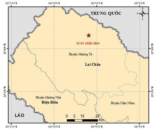 Động đất 3,6 độ tại Mường Tè, Lai Châu - 1