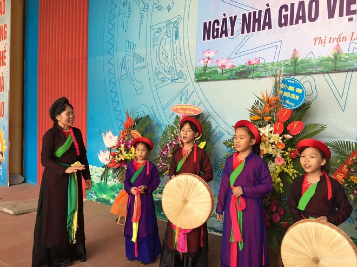 Bắc Ninh đẩy mạnh đưa Quan họ vào trường học để bảo tồn văn hóa - 1