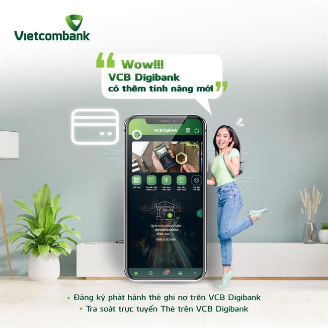 Vietcombank tiếp tục bổ sung một số tính năng mới trên ngân hàng số VCB digibank - 1