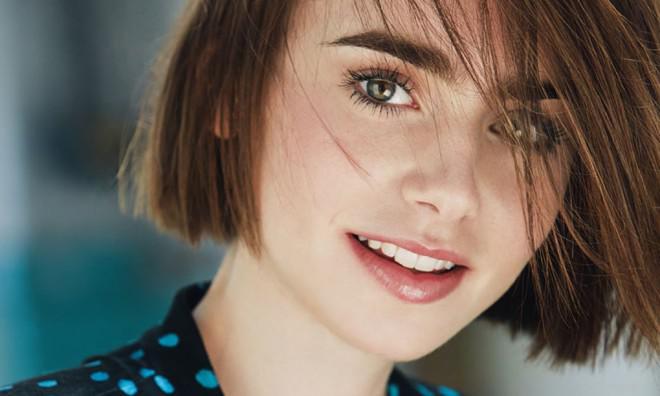 Dân tình "phát sốt" vì vẻ đẹp tựa nữ thần của Lily Collins - 1
