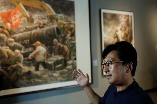Chiêm ngưỡng nghệ thuật triển lãm và các phòng tranh &#34;Đắt giá&#34; của Triều Tiên - 5