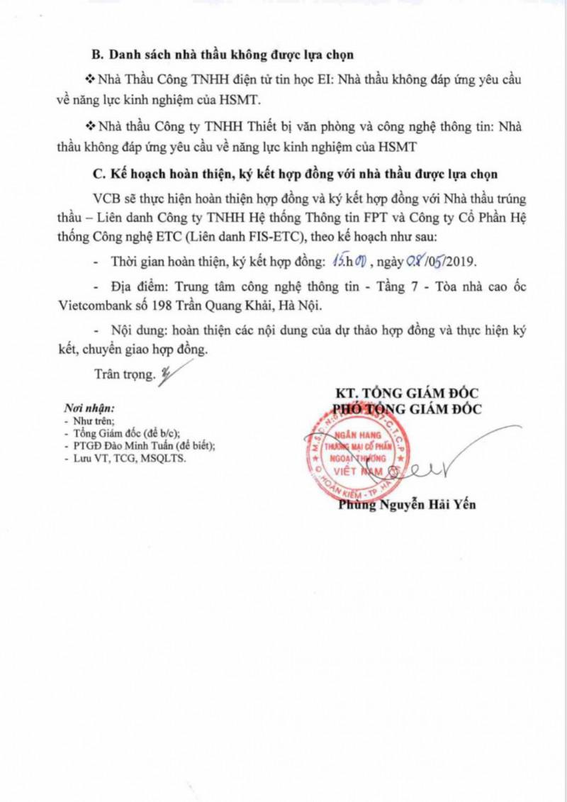 Ngân hàng TMCP Ngoại thương Việt Nam và siêu nhà thầu quen mặt - 4