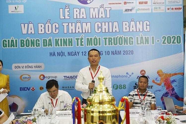 12 đội bóng mạnh tham dự Giải bóng đá Kinh tế Môi trường lần I-2020 - 2