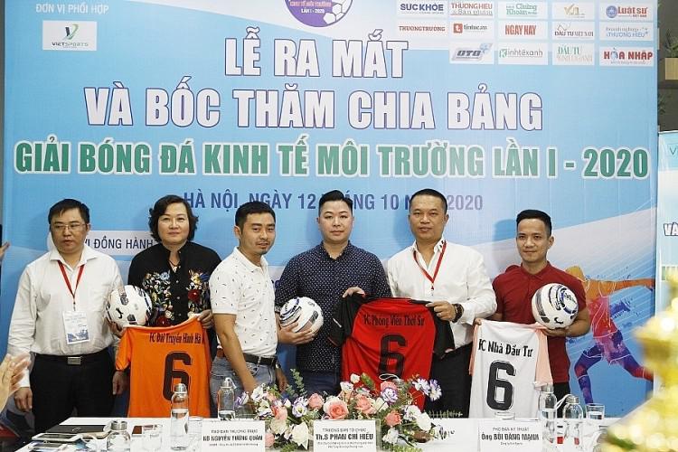 12 đội bóng mạnh tham dự Giải bóng đá Kinh tế Môi trường lần I-2020 - 8