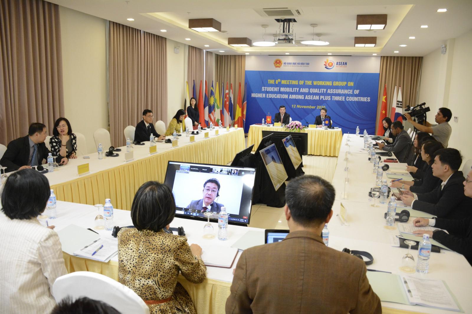 Trao đổi trực tuyến về giáo dục đại học trong khuôn khổ hợp tác ASEAN +3 - 1