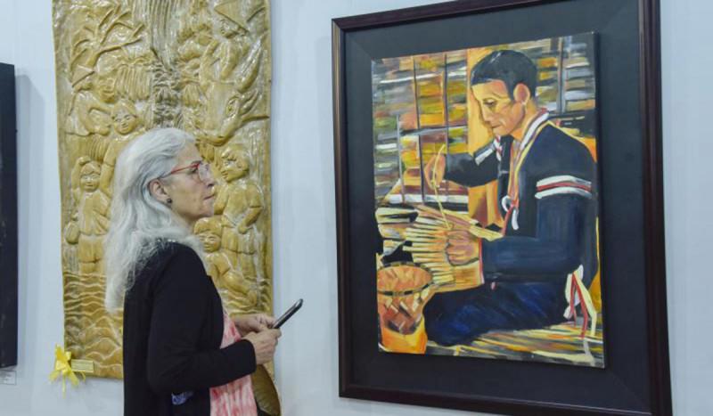 Hội Mỹ thuật Việt Nam mở triển lãm hội họa khu vực I - 1