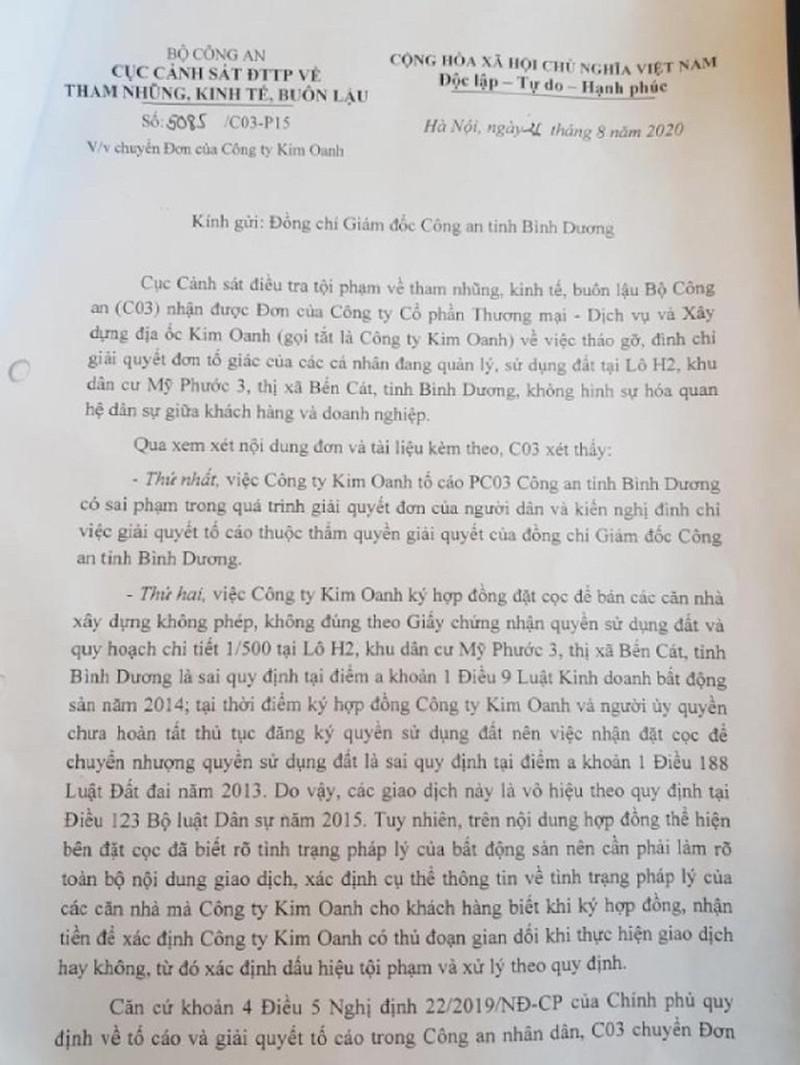 Bộ Công an nêu quan điểm về vụ đặt cọc mua bán 20 căn nhà trên 16 'sổ đỏ - 1