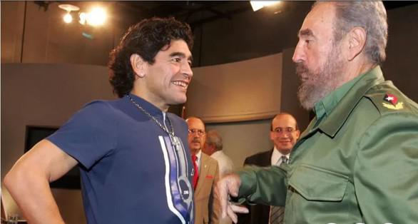 Maradona mất cùng ngày với &#34;thần tượng&#34; của ông - Chủ tịch Cuba Fidel Castro - 1