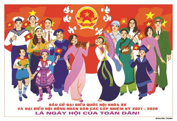 Ngày hội bầu cử nâng cao tầm vóc sức mạnh Việt Nam - 1