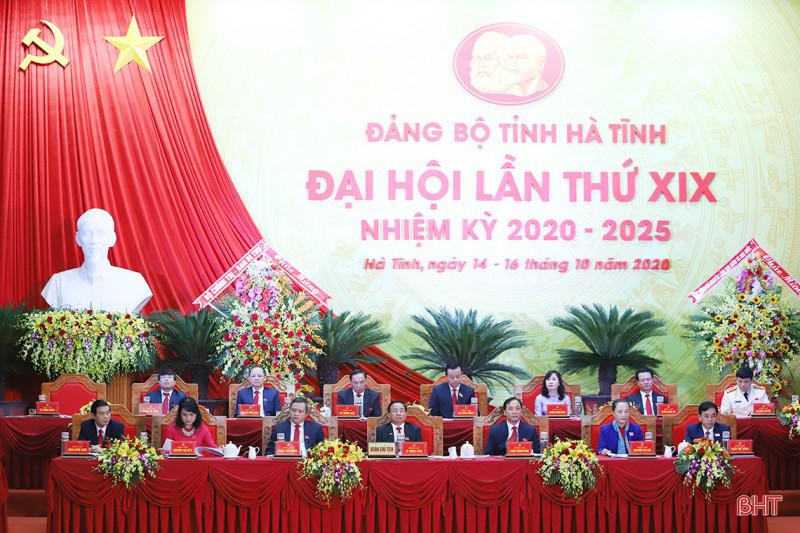 Khai mạc trọng thể Đại hội Đại biểu Đảng bộ tỉnh Hà Tĩnh lần thứ XIX - 5