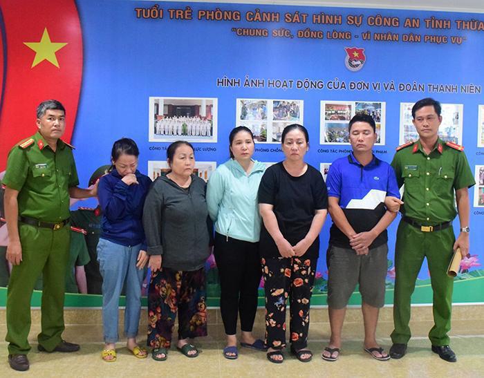 Thừa Thiên Huế: Tóm gọn nhóm đối tượng cùng gia đình đi trộm cắp tài sản - 1