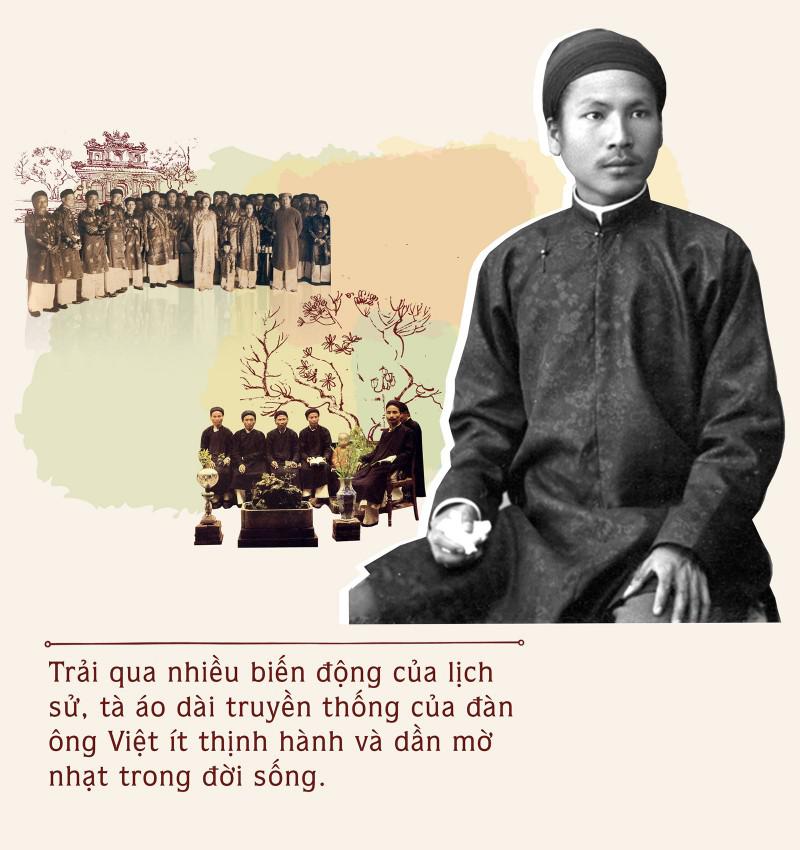 Áo dài ngũ thân nam truyền thống di sản bị lãng quên - 2