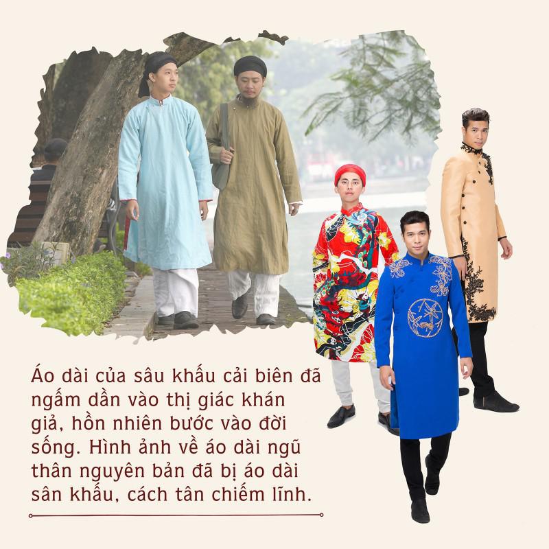 Áo dài ngũ thân nam truyền thống di sản bị lãng quên - 5