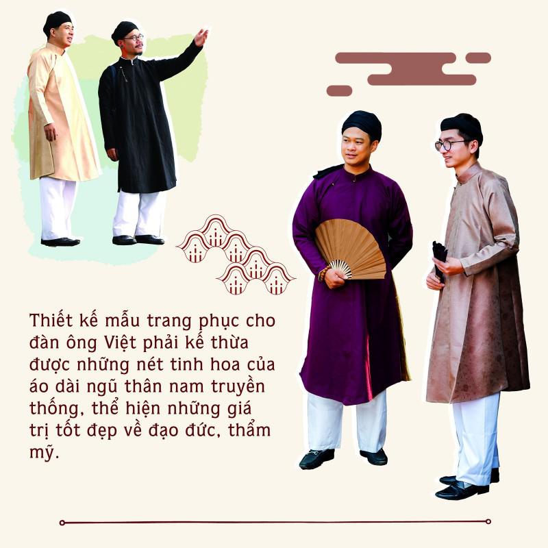 Áo dài ngũ thân nam truyền thống di sản bị lãng quên - 8