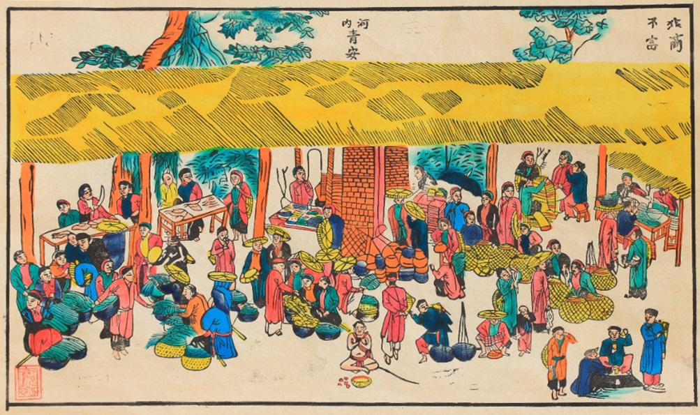 Sinh hoạt xã hội trong tranh dân gian Hàng Trống - 2