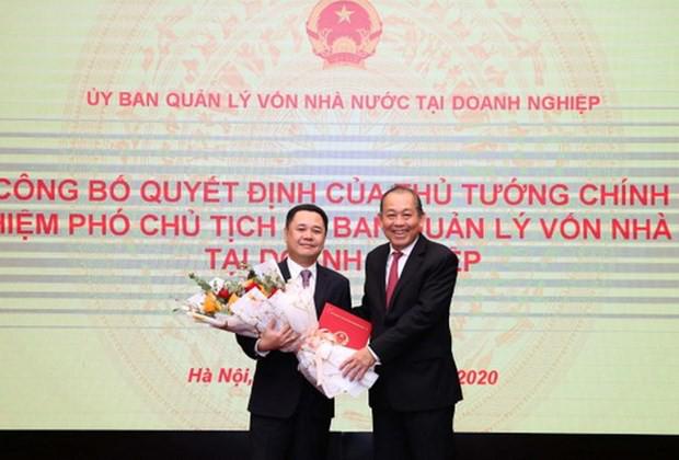Ông Nguyễn Ngọc Cảnh giữ chức Phó Chủ tịch Ủy ban Quản lý vốn Nhà nước tại doanh nghiệp - 1