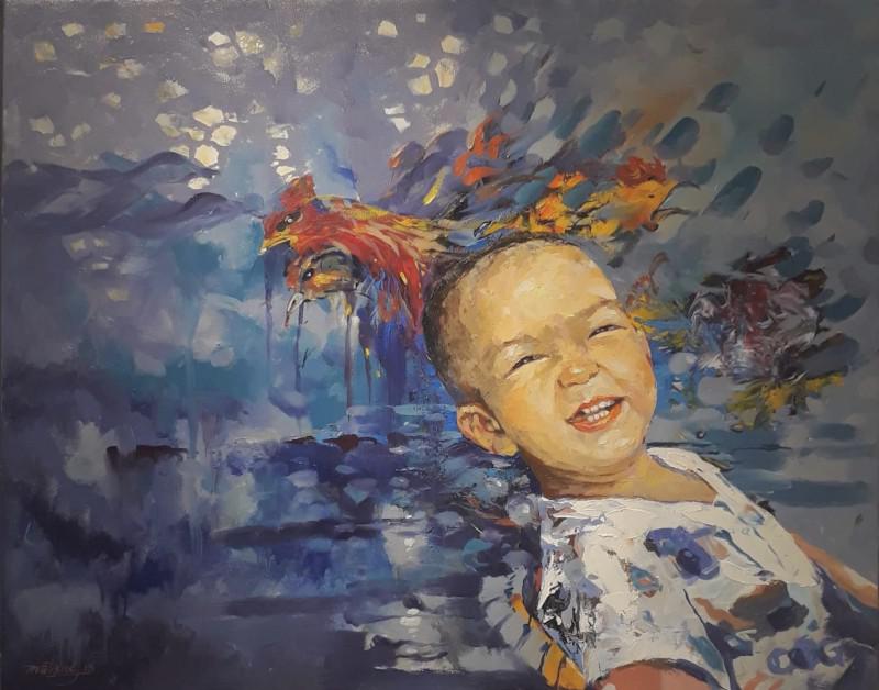 Ngắm nhìn hiện thực cuộc sống qua tranh của họa sĩ Ma Tiềng - 2