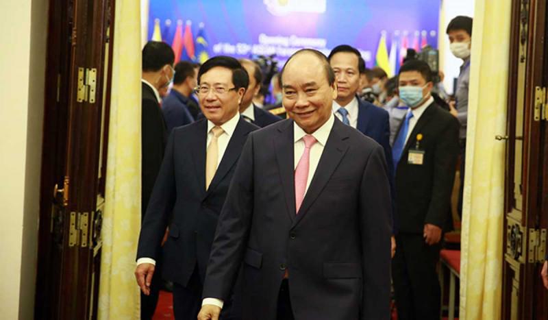 Chùm ảnh: Hội nghị Bộ trưởng Ngoại giao ASEAN chính thức khai mạc - 1