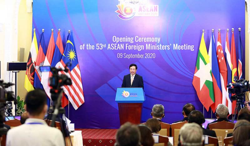 Chùm ảnh: Hội nghị Bộ trưởng Ngoại giao ASEAN chính thức khai mạc - 5