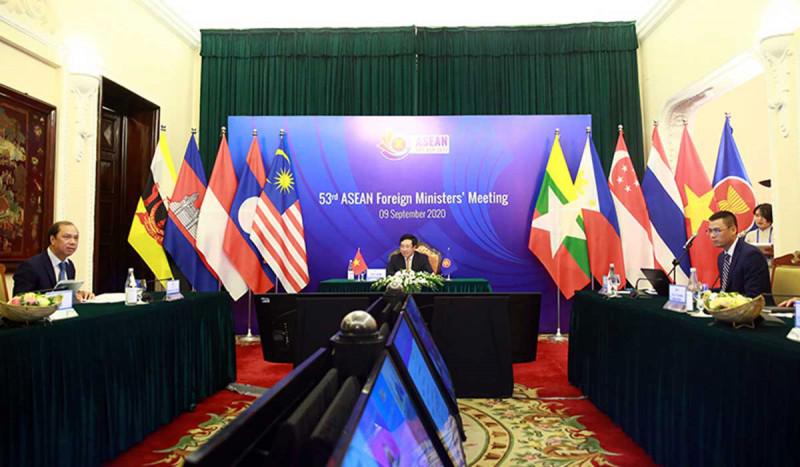 Chùm ảnh: Hội nghị Bộ trưởng Ngoại giao ASEAN chính thức khai mạc - 7